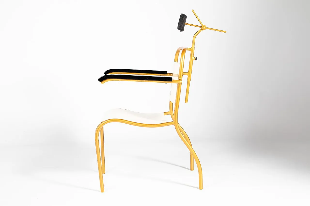Painted dentist armchair, 1950s 2