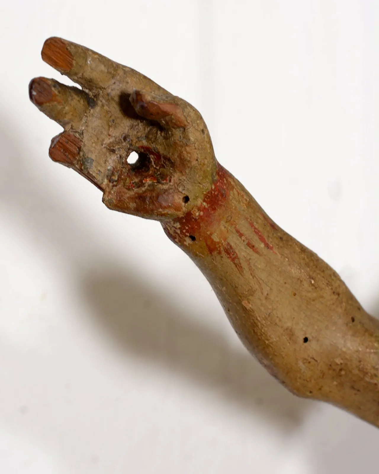 Italian Artist, Corpus Christi Sculpture, polychrome wood,19th century 8
