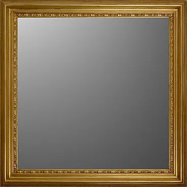 Gold leaf gilded wall mirror inspired by Salvator Rosa, 1990s
