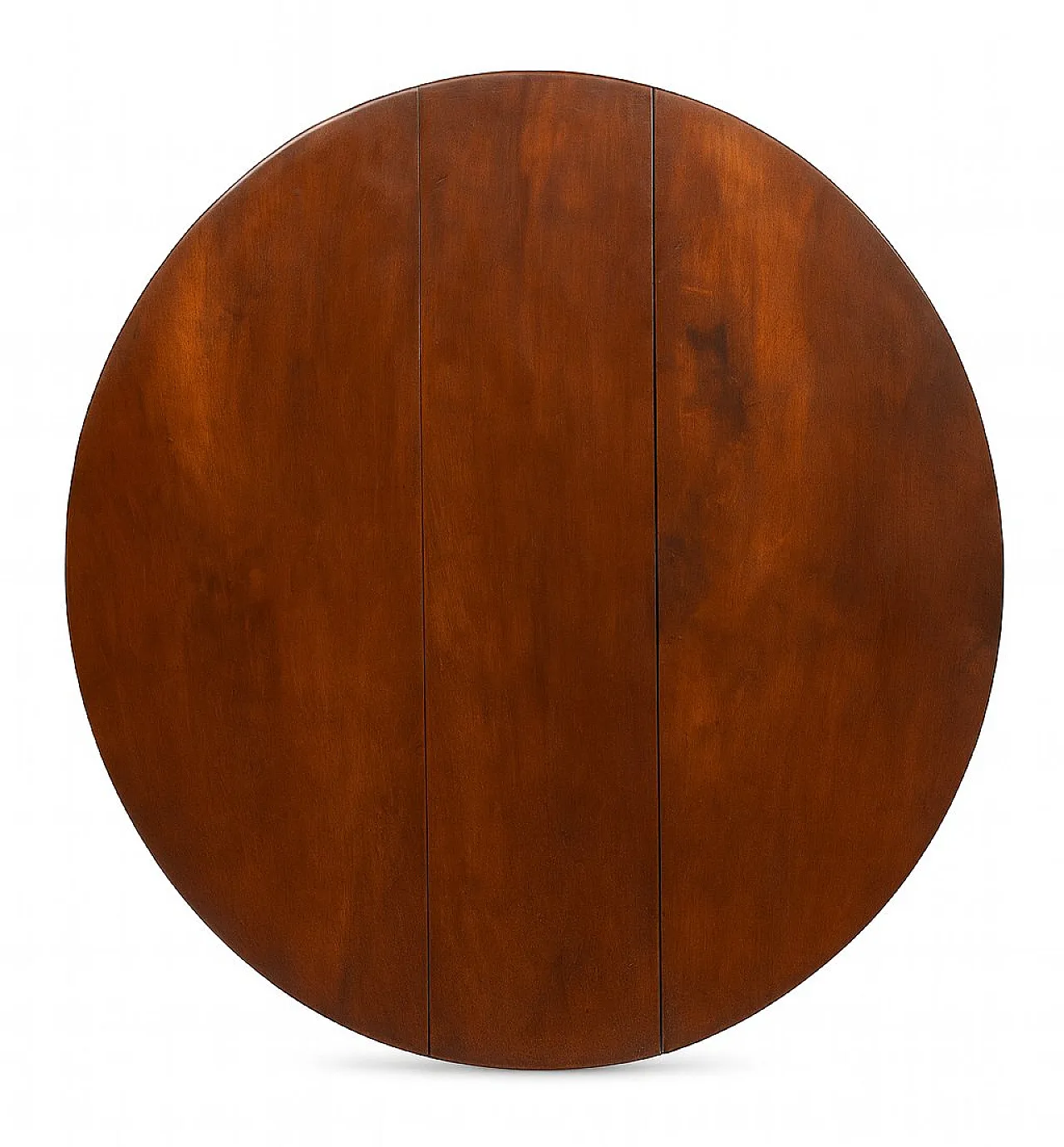 Walnut drop-leaf table with accordion opening, 19th century 6