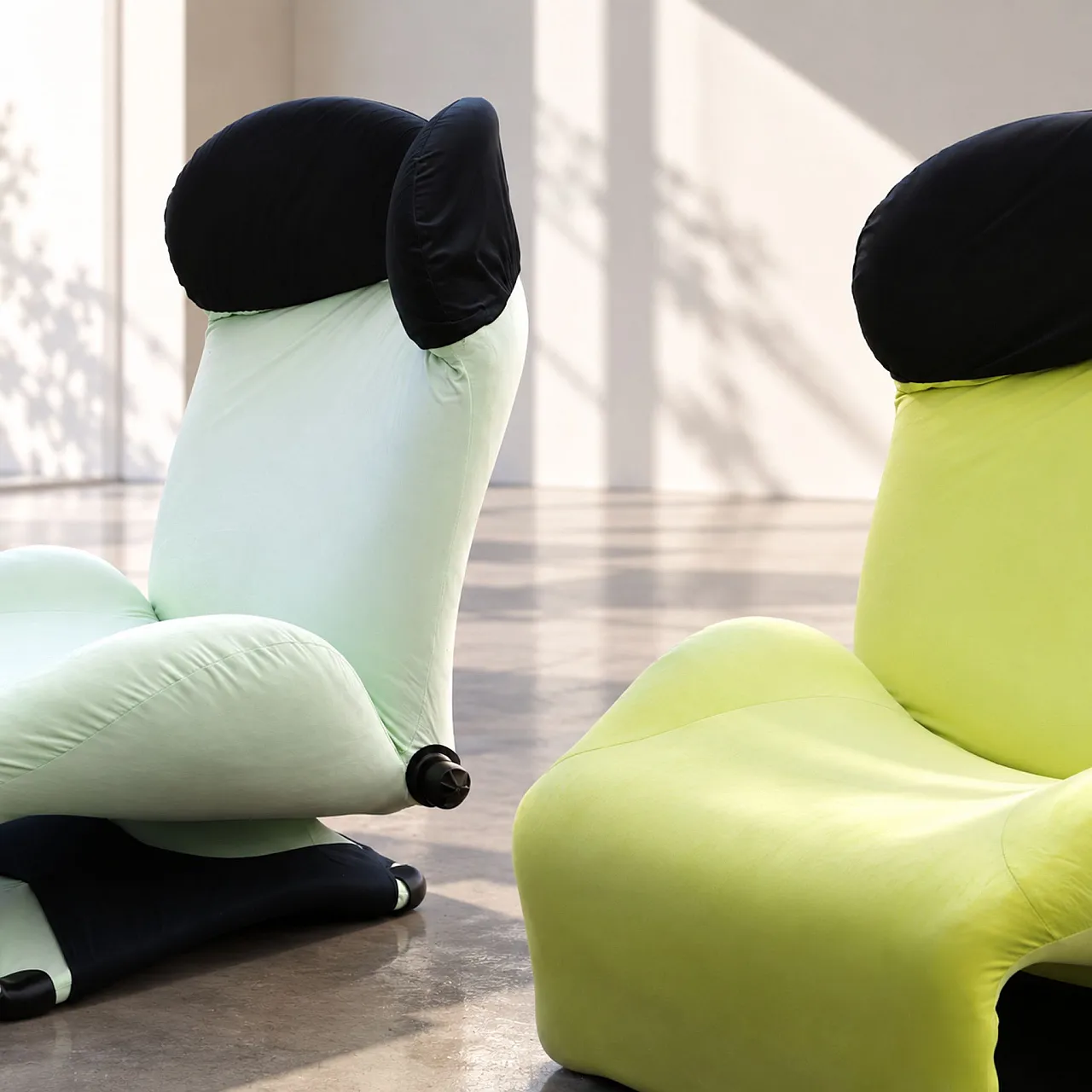 Wink armchair by Cassina, Design Toshiyuki Kita, 1980s 14