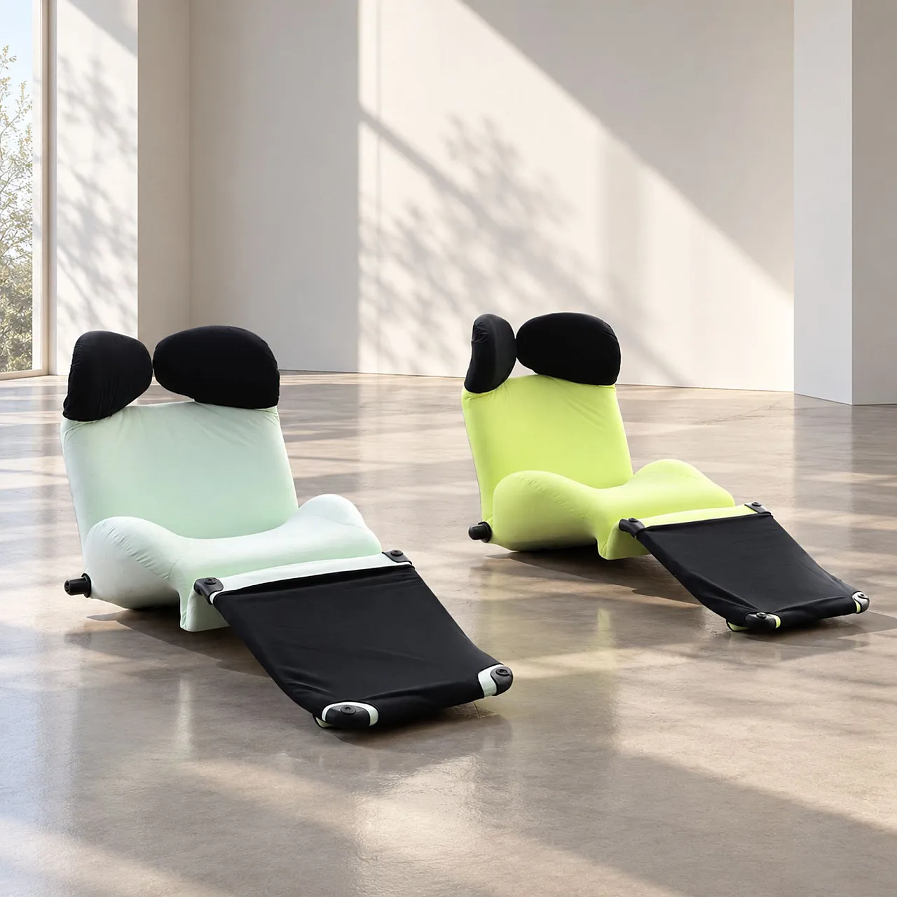 Wink armchair by Cassina, Design Toshiyuki Kita, 1980s 15