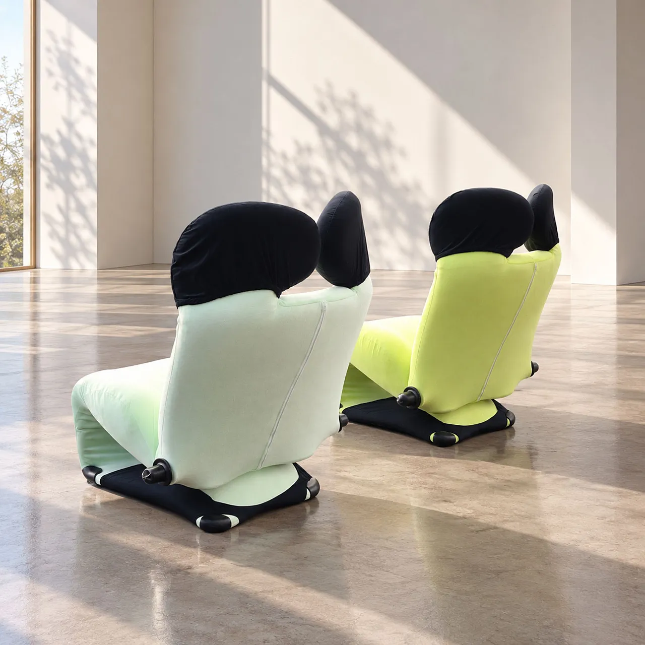 Wink armchair by Cassina, Design Toshiyuki Kita, 1980s 19