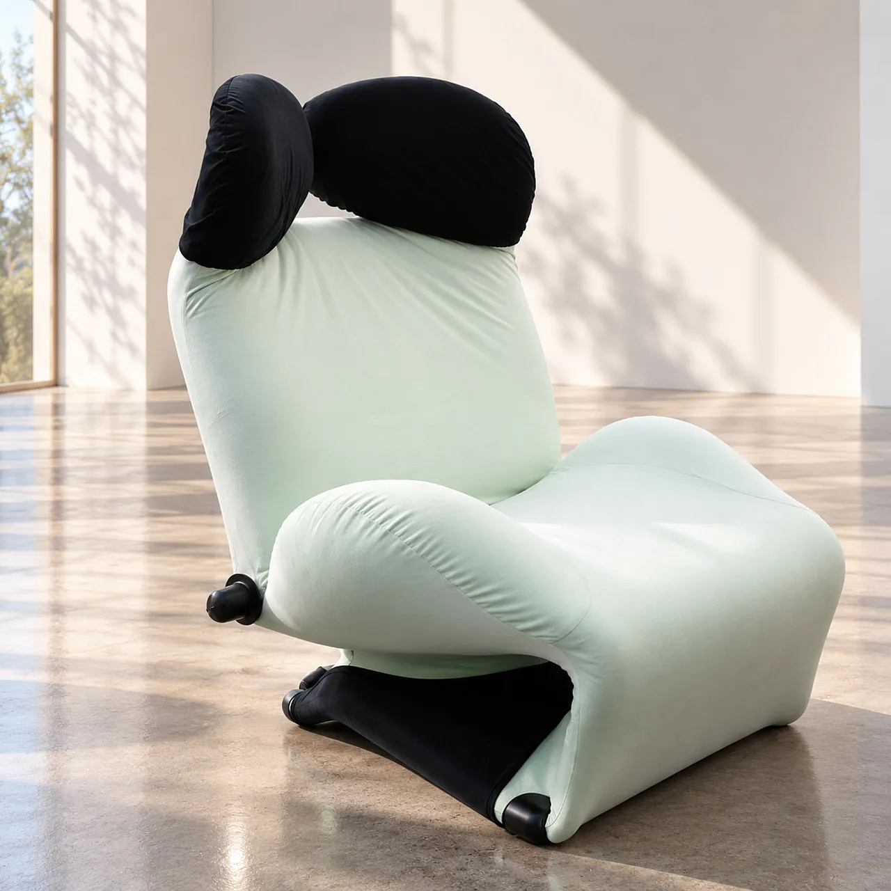 Wink armchair by Cassina, Design Toshiyuki Kita, 1980s 21