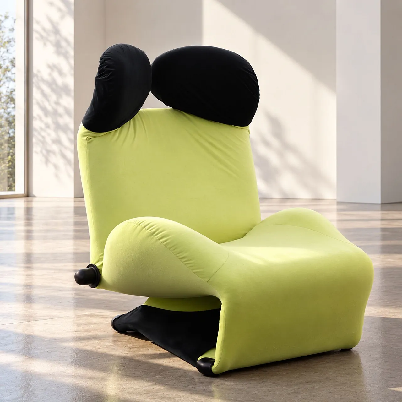 Wink armchair by Cassina, Design Toshiyuki Kita, 1980s 22