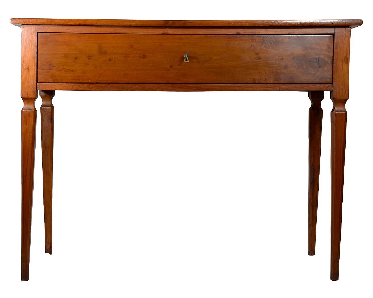 Cherrywood writing desk with drawer, late 18th century 1