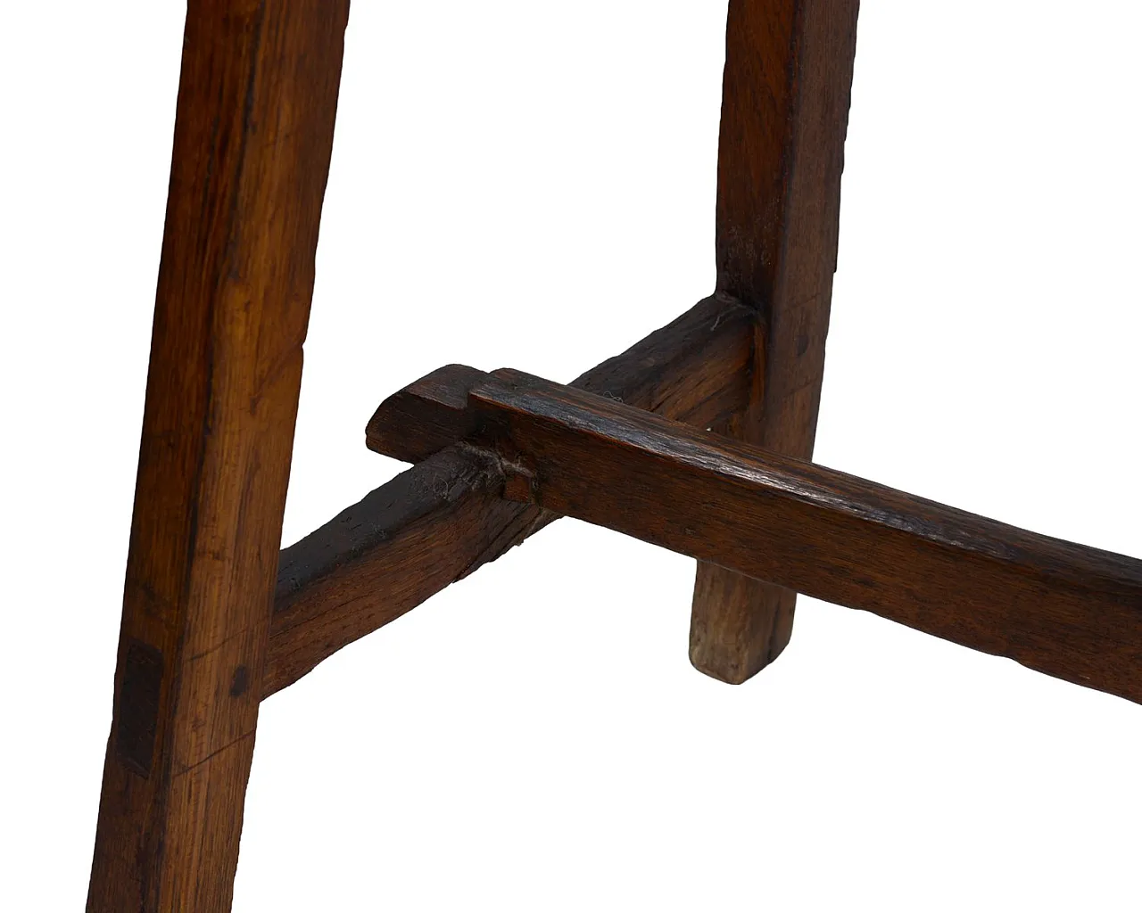 Rustic farmhouse console table, early 19th century 3