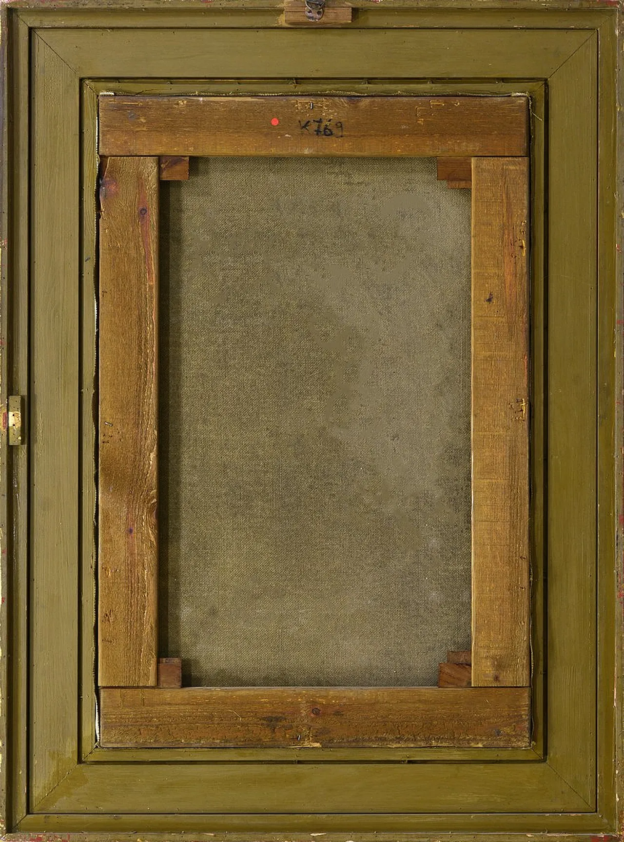 Angelo Granati, Ritratto di giovane donna, olio su tela, '900 7