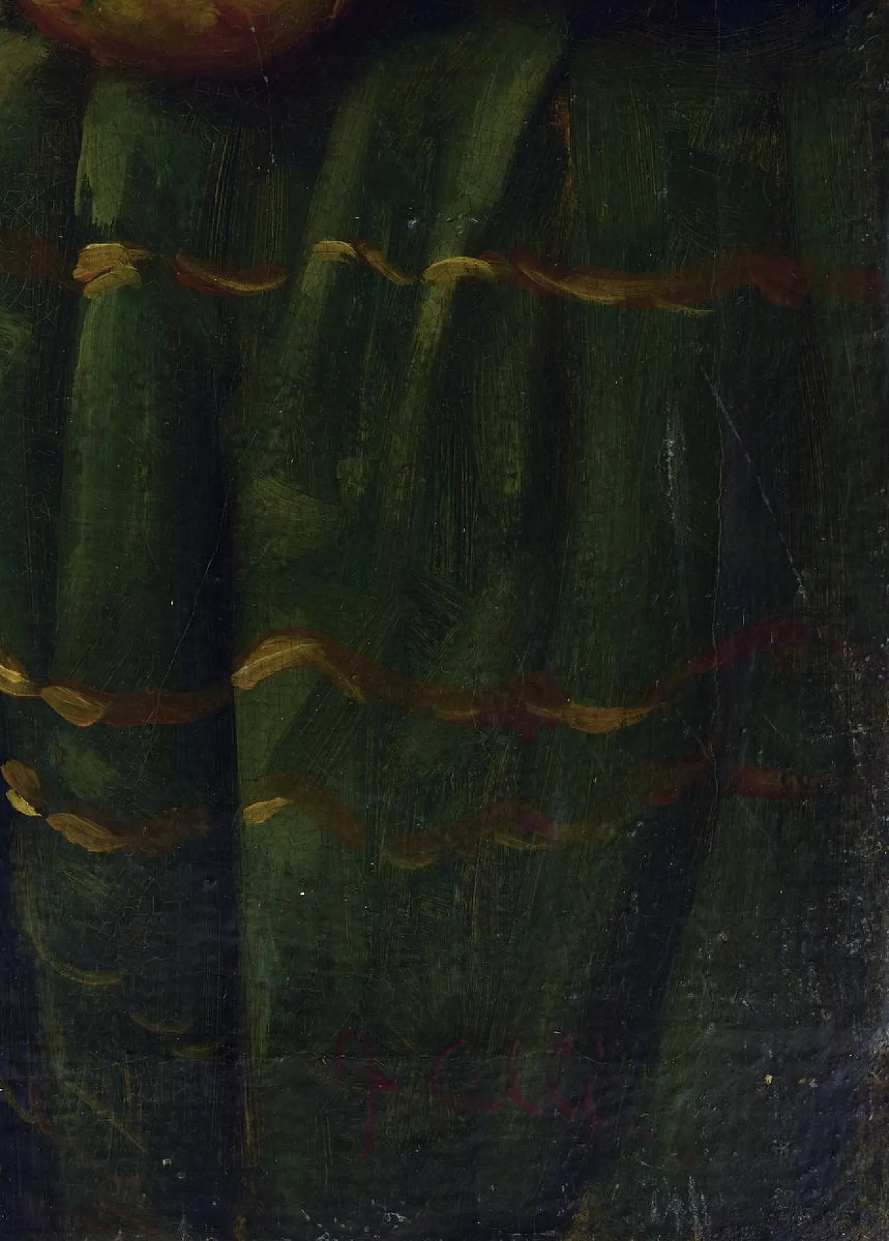 Antonio Celli, Natura morta, olio su tela con cornice, anni '90 4