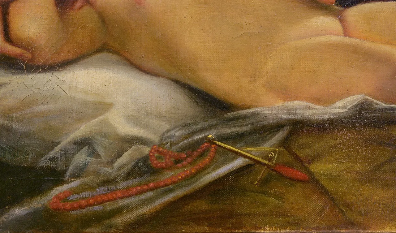 Nicola De Marco, Madre con bambino addormentato, '900 3