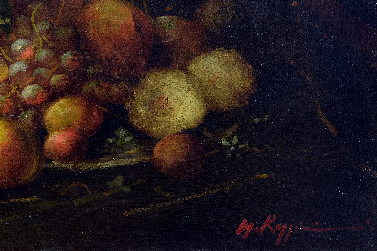 Massimo Reggiani, Natura morta, olio su tela, anni '90 4