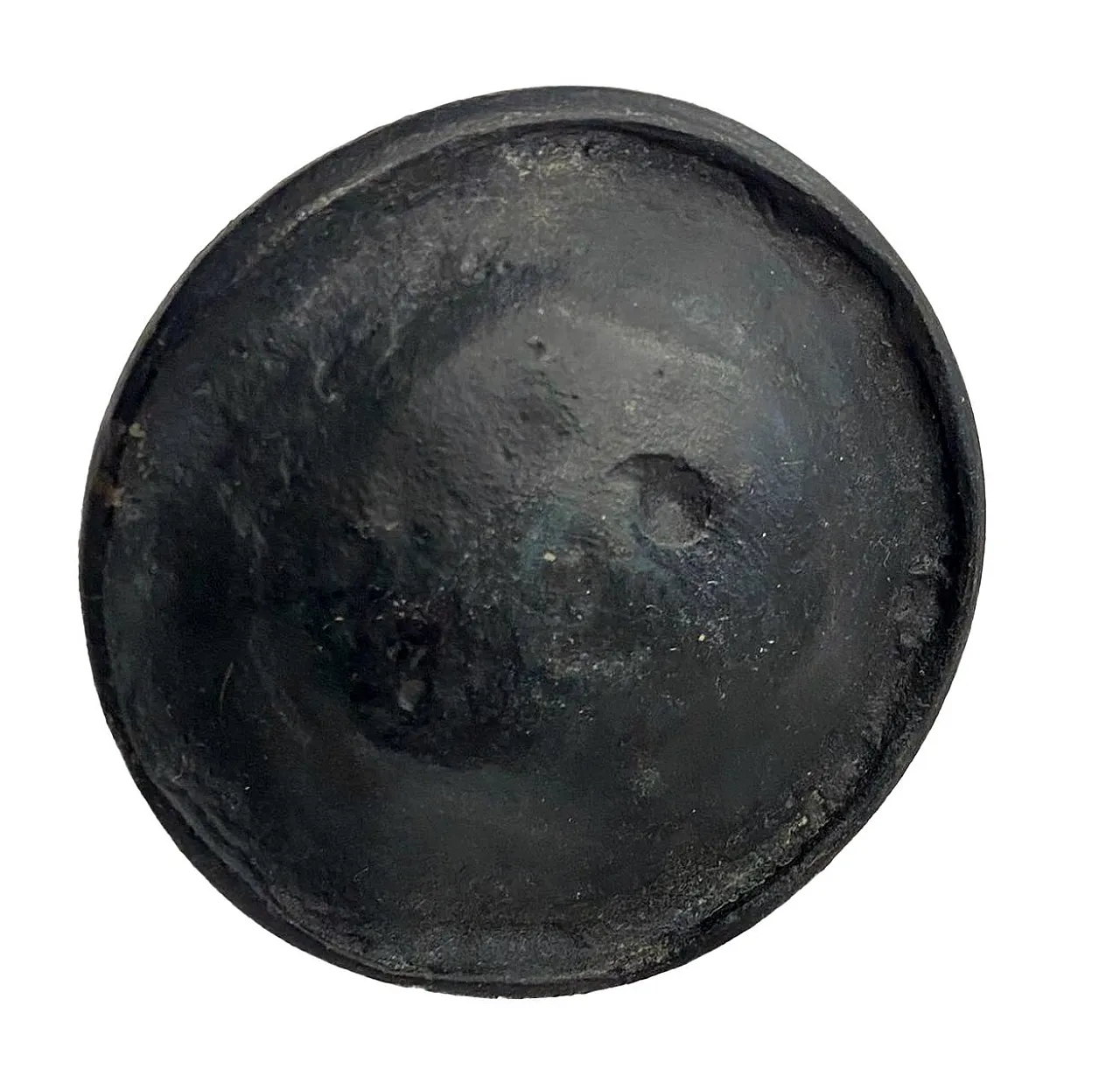 Hanging oil lamp in patinated bronze with swan motif, 20th century 8