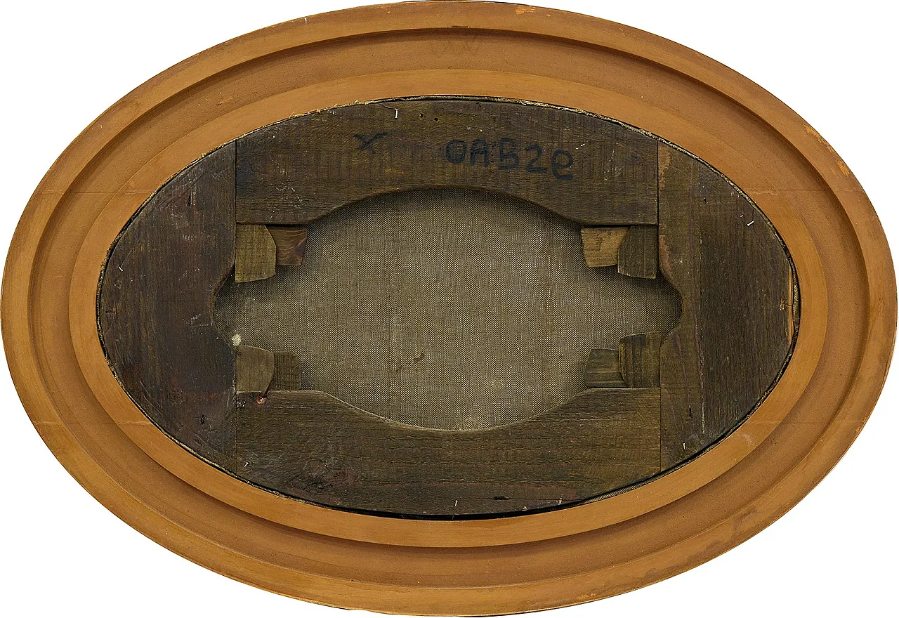 Ettore Ferrante, Veduta del Vesuvio, olio su tela, '800 6
