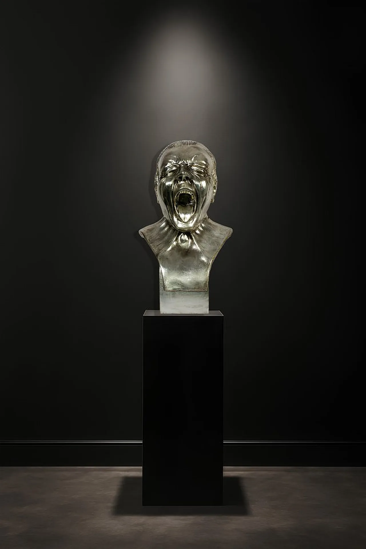 Dopo Frank Xaver Masserschmidt, Busto sbadigliante in cera, '700 2