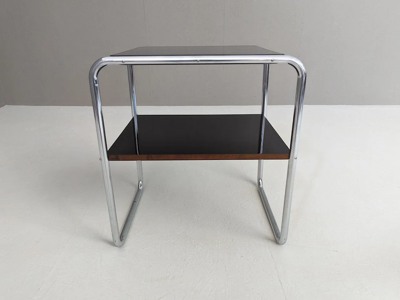 Bauhaus side table B 12 by Marcel Breuer for Mücke Melder, 1930s 7