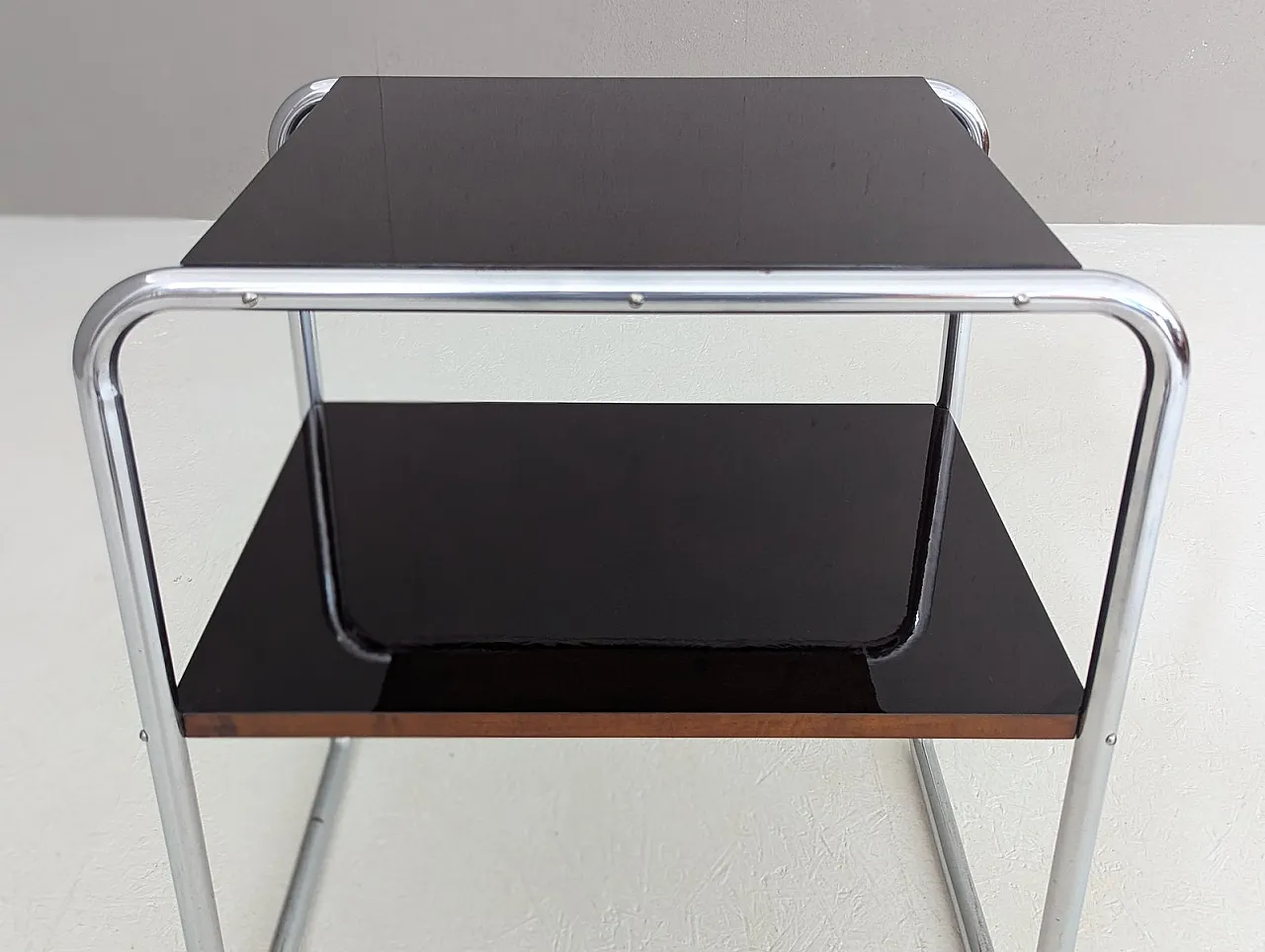 Bauhaus side table B 12 by Marcel Breuer for Mücke Melder, 1930s 8