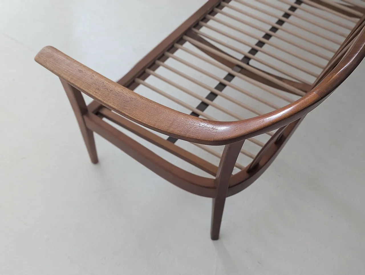 Mid-Century cherrywood sofa from Walter Knoll / Wilhelm Knoll, 1960s 9