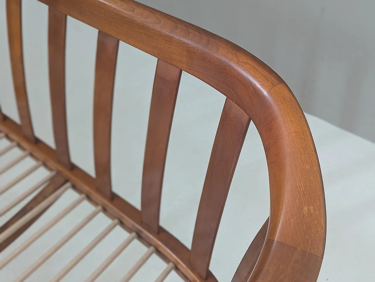 Mid-Century cherrywood sofa from Walter Knoll / Wilhelm Knoll, 1960s 10