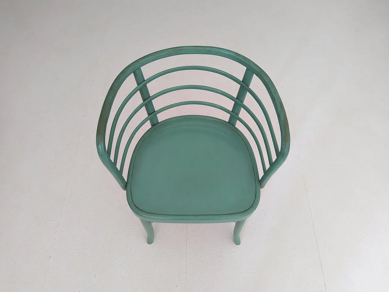 Viennese Thonet B 246 chairs & T 142 table by Josef Frank, 1930s 9