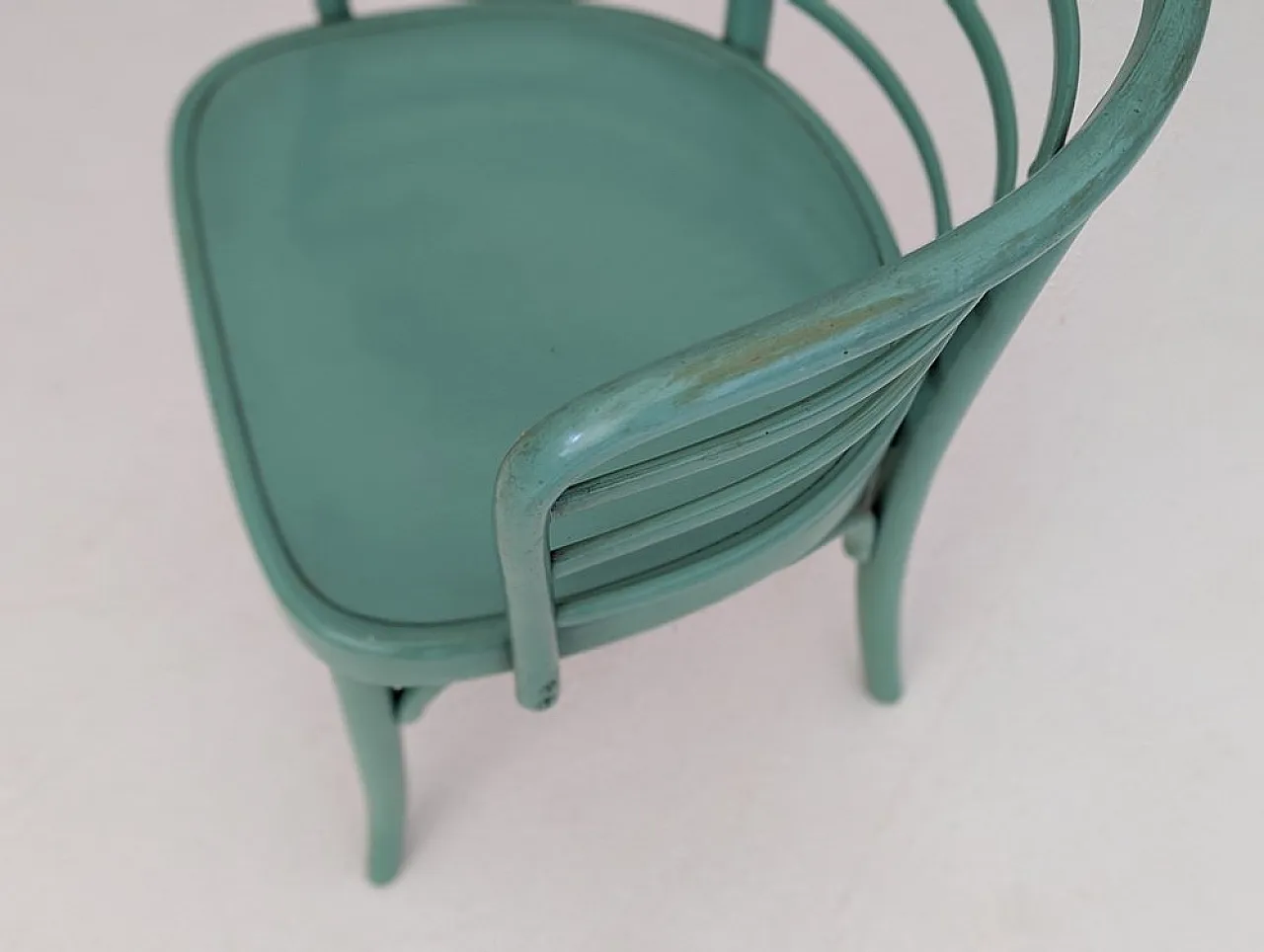 Viennese Thonet B 246 chairs & T 142 table by Josef Frank, 1930s 11