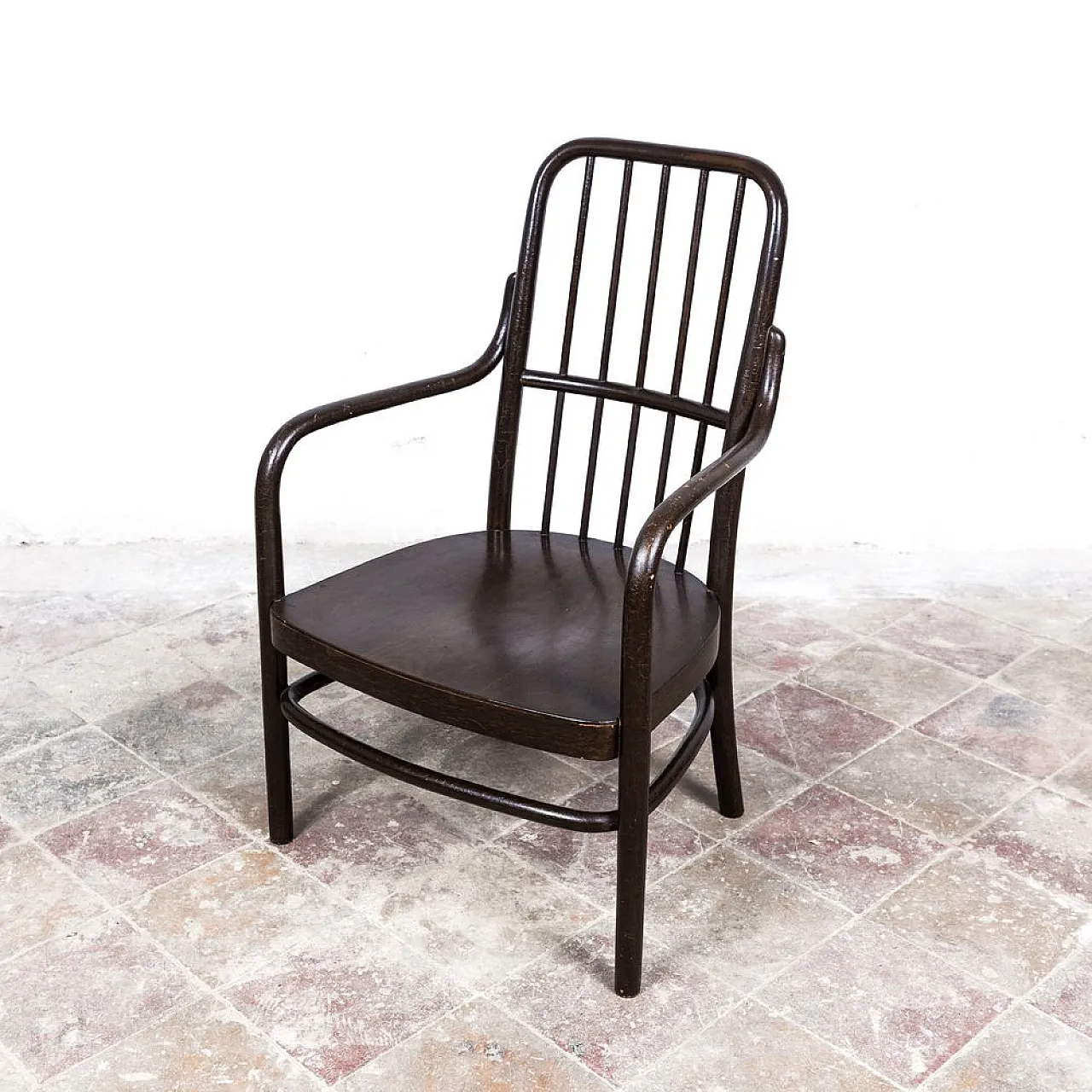 Pair of A 63/F Armchairs by Josef Frank from Thonet, 1930s 2