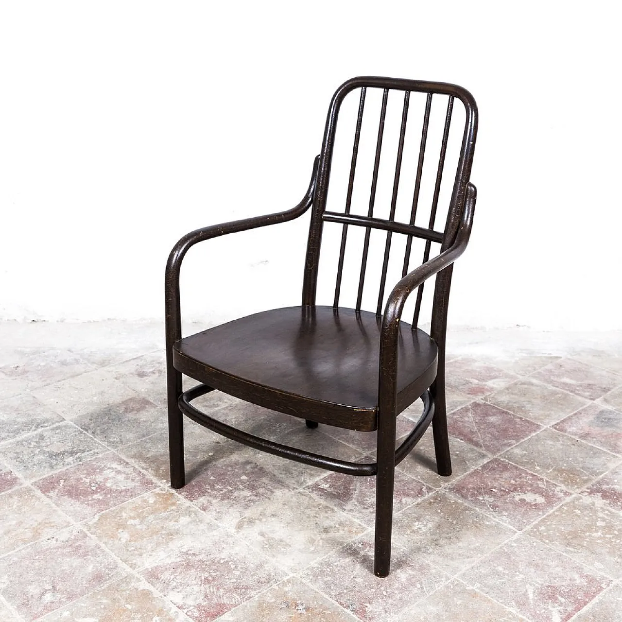Pair of A 63/F Armchairs by Josef Frank from Thonet, 1930s 6