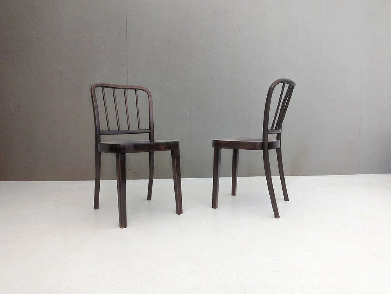 4 Dining chairs by Josef Hoffmann for Thonet, 1930s 6