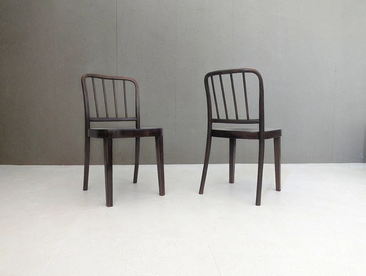 4 Dining chairs by Josef Hoffmann for Thonet, 1930s 7