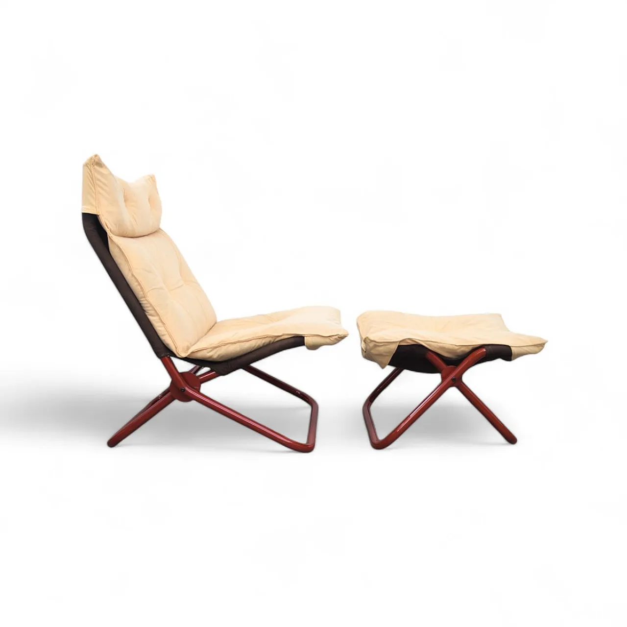 Lounge chair by Jan Dranger and Johan Huldt for Innovator, 1970s 2