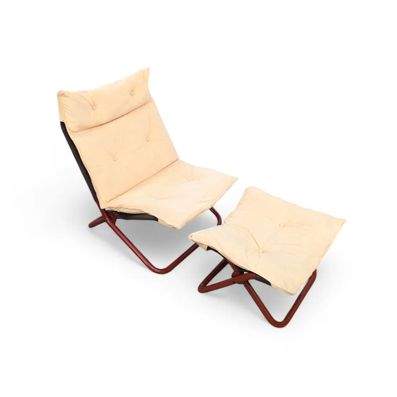 Lounge chair by Jan Dranger and Johan Huldt for Innovator, 1970s 3