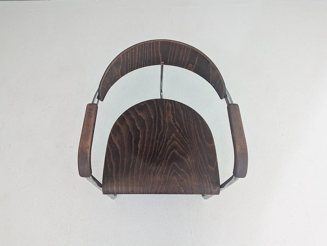 Pair of armchairs by Hans & Wassili Luckhardt for Hynek Gottwald, 1930 9