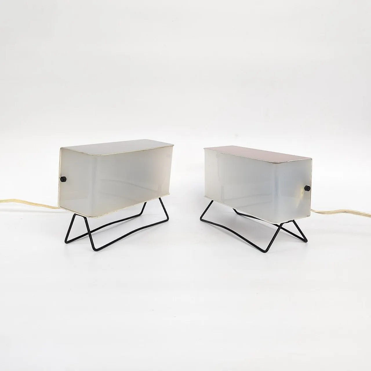 Pair of Mid-Century table lamps by Pokrok Žilina, 1960s 2