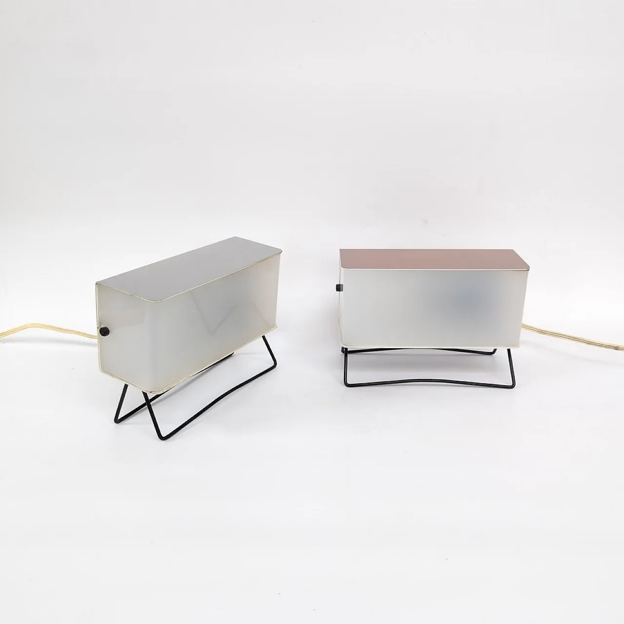 Pair of Mid-Century table lamps by Pokrok Žilina, 1960s 5