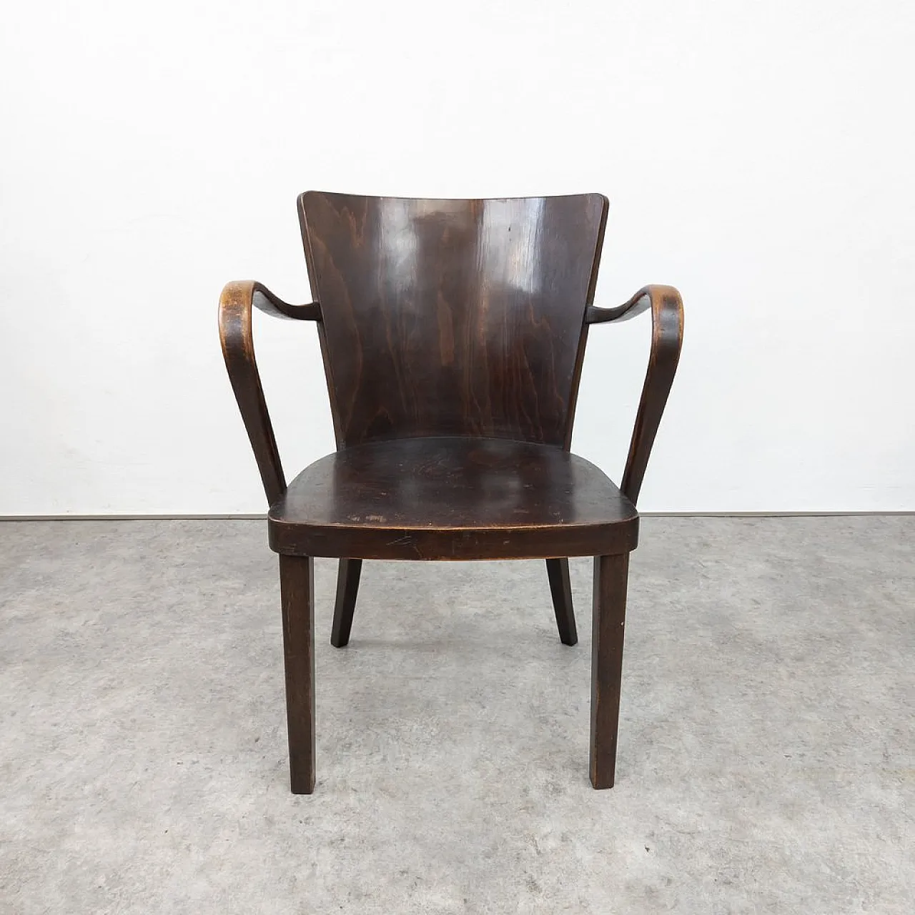Bentwood armchair from Thonet B 47, 1930s 1