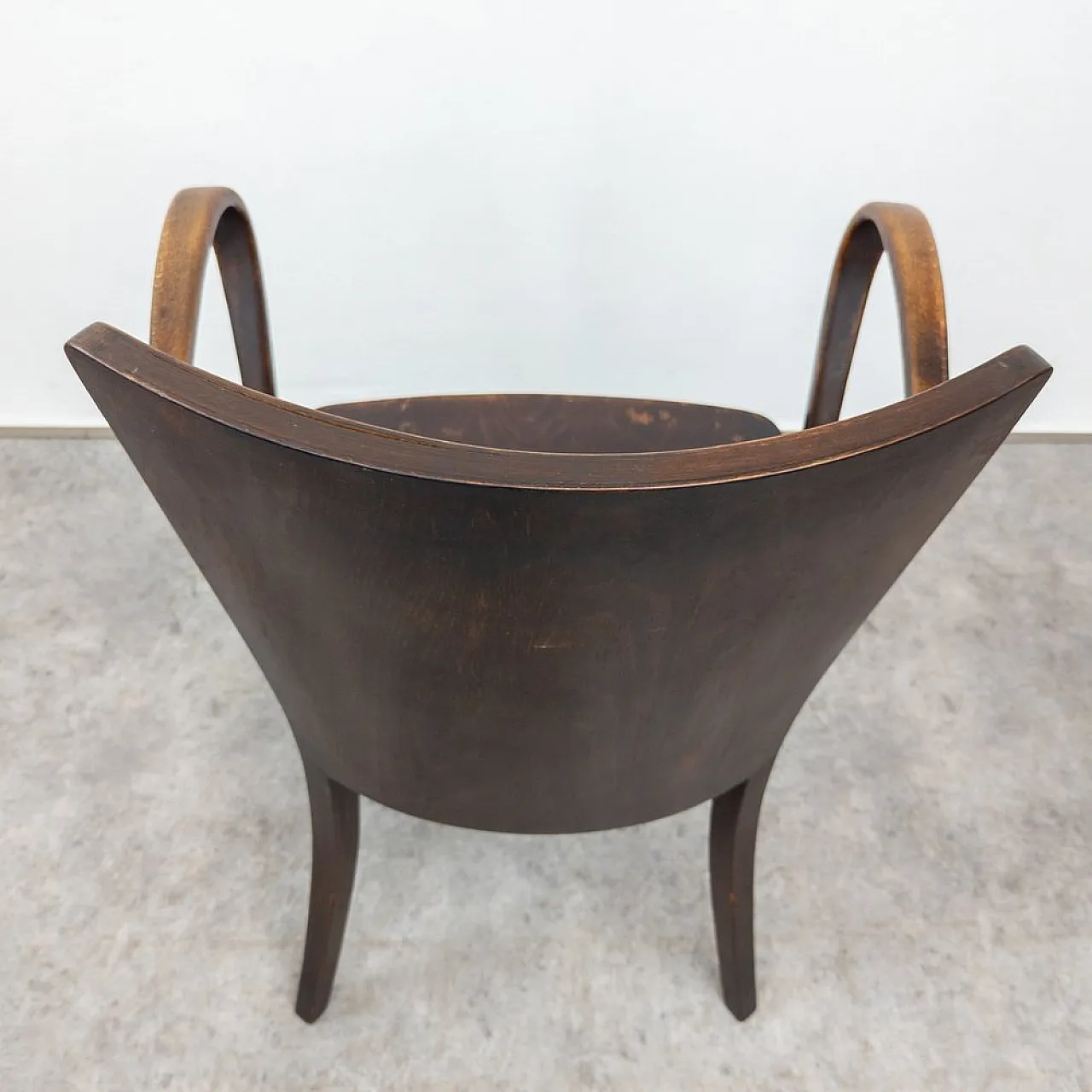 Bentwood armchair from Thonet B 47, 1930s 10