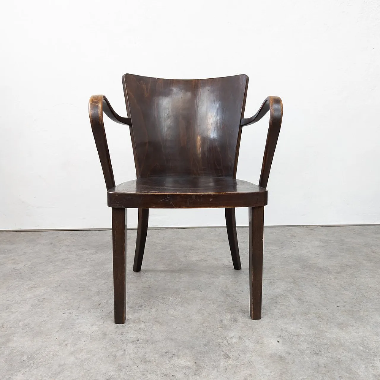 Bentwood armchair from Thonet B 47, 1930s 12