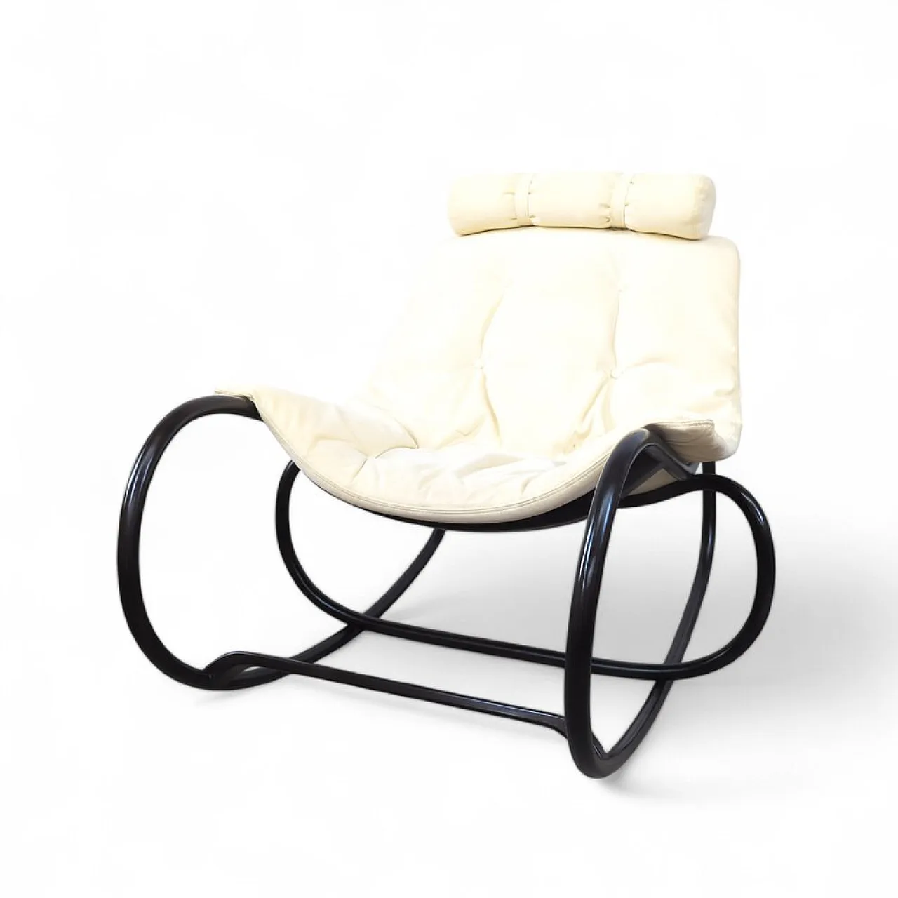 Wave rocking lounge chair by Michal Riabic for Ton, 2000s 3