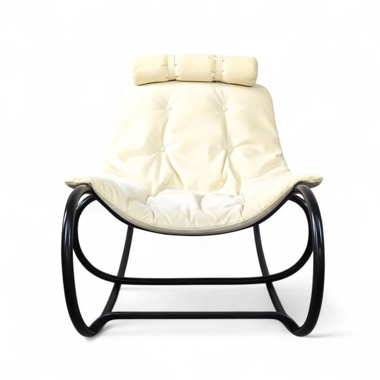 Wave rocking lounge chair by Michal Riabic for Ton, 2000s 7