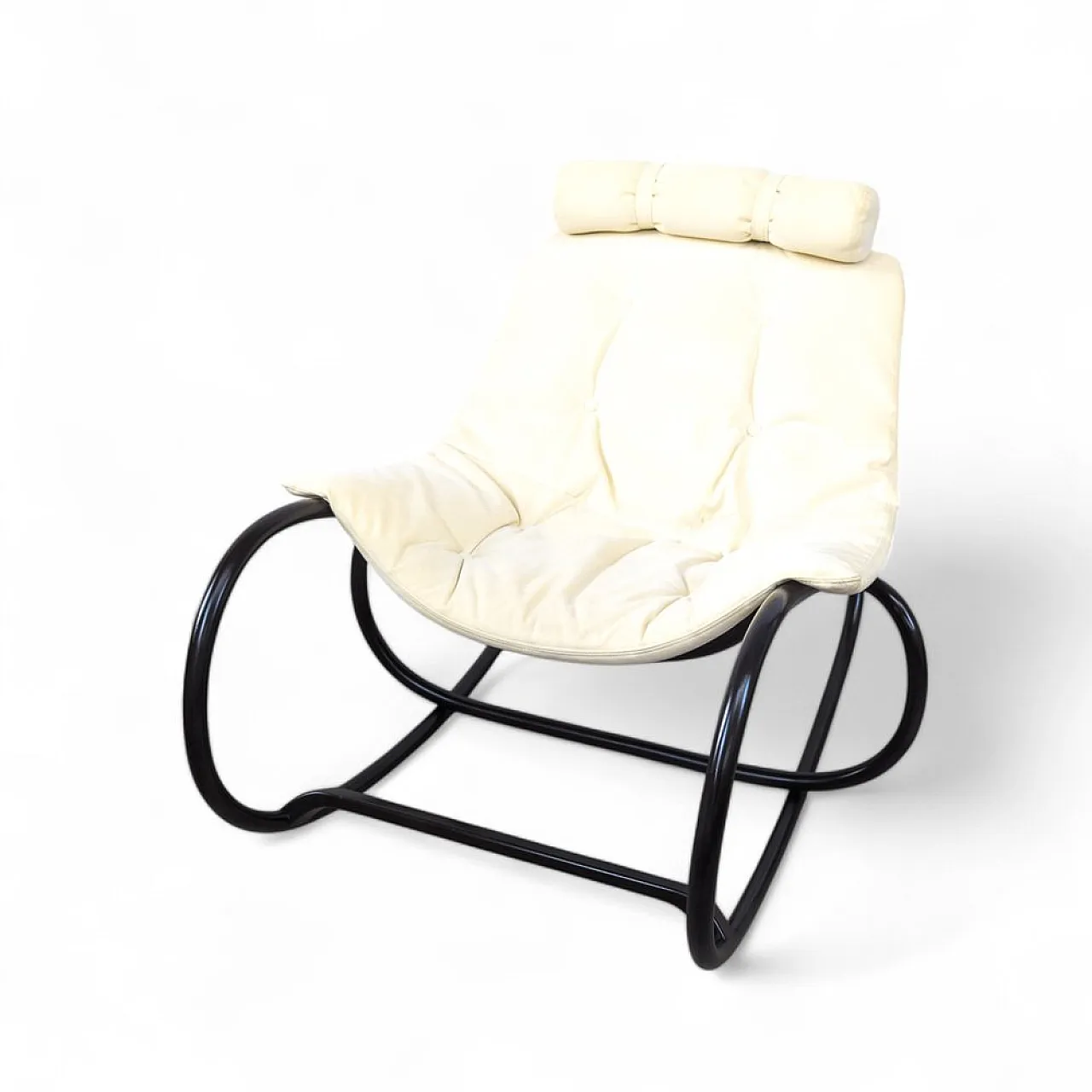 Wave rocking lounge chair by Michal Riabic for Ton, 2000s 8