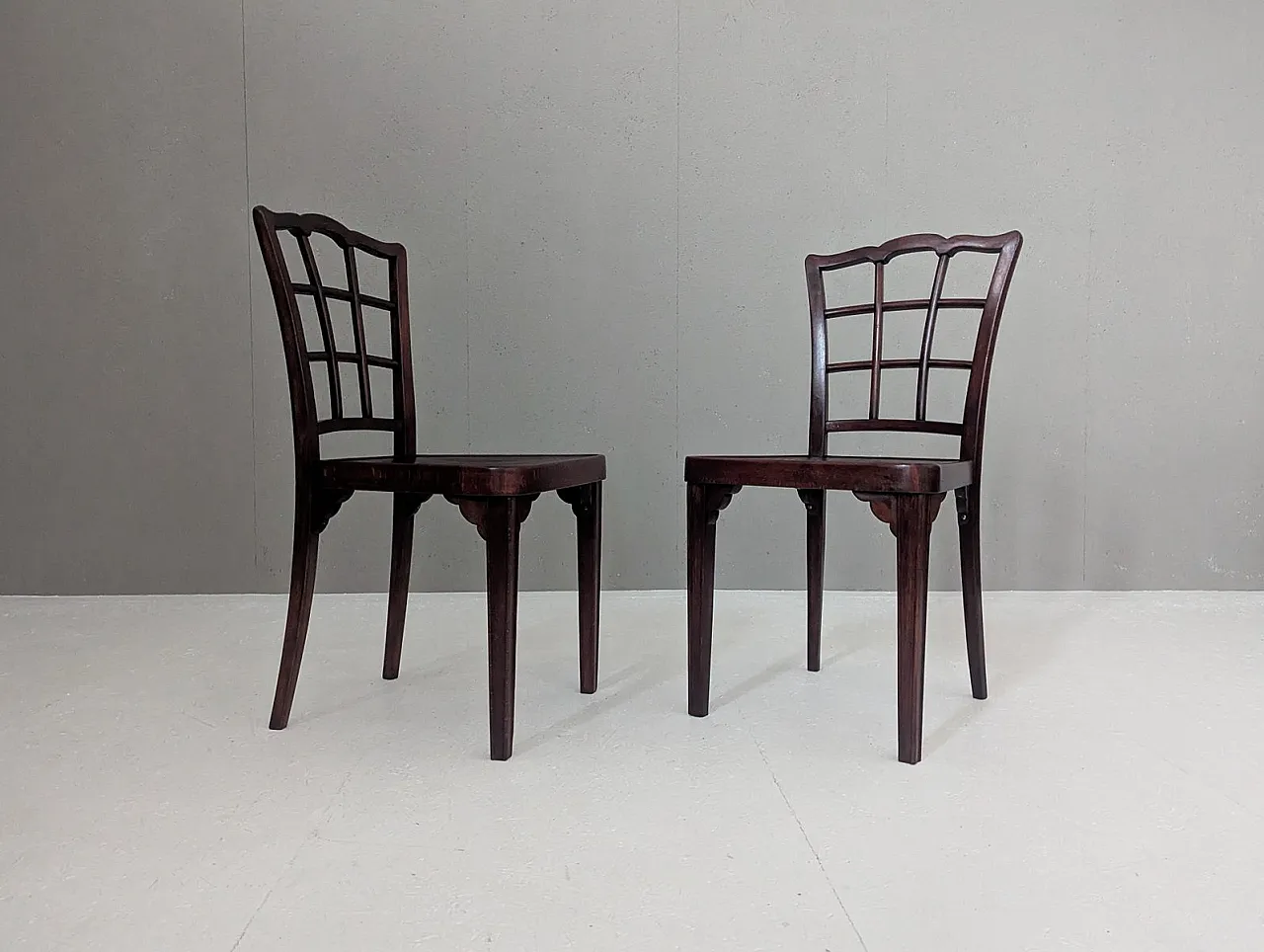 Coppa di sedie A562 di Gustav Siegel per Thonet, anni '30 1