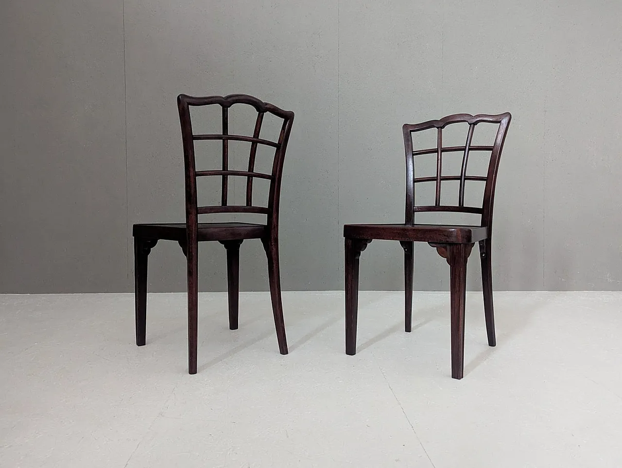 Coppa di sedie A562 di Gustav Siegel per Thonet, anni '30 2