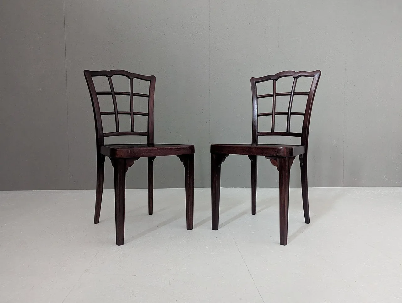 Coppa di sedie A562 di Gustav Siegel per Thonet, anni '30 3