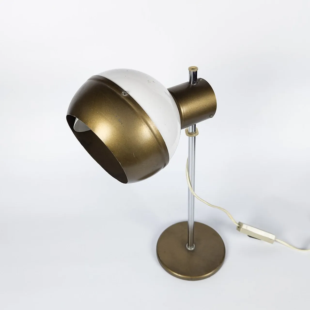 Lampada da tavolo Space Age regolabile di Drukov, anni '70 1