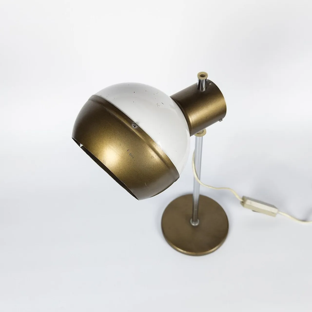 Lampada da tavolo Space Age regolabile di Drukov, anni '70 3