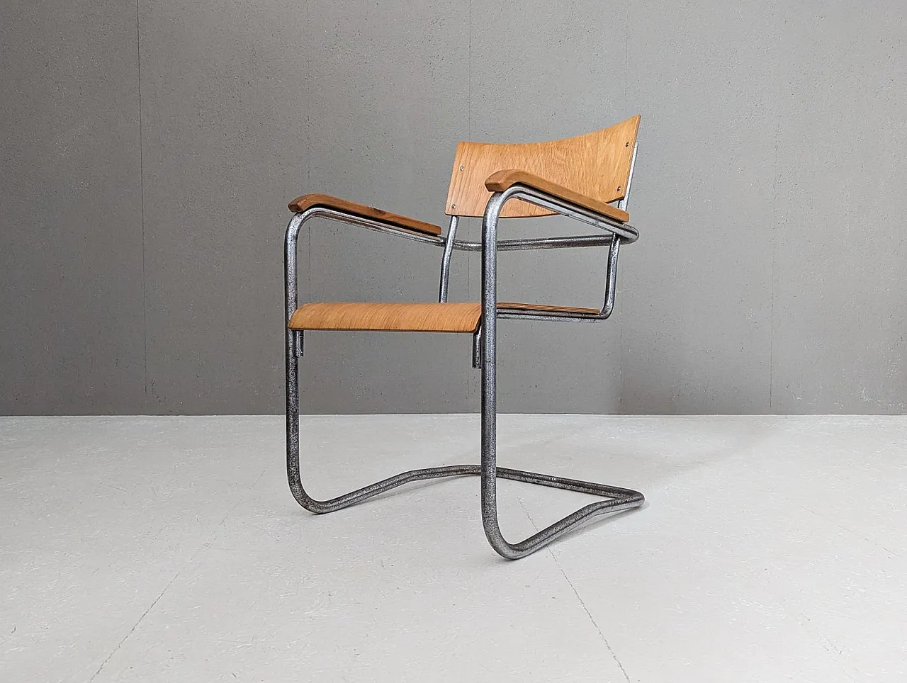 Pair of B 34 armchairs by Marcel Breuer for Samal & Co., 1930s 5