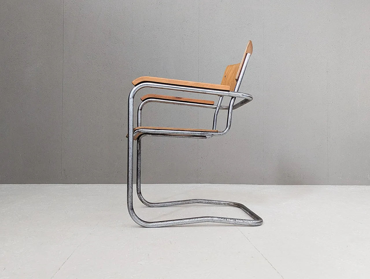Pair of B 34 armchairs by Marcel Breuer for Samal & Co., 1930s 6