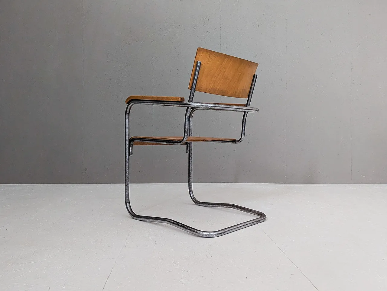 Pair of B 34 armchairs by Marcel Breuer for Samal & Co., 1930s 7
