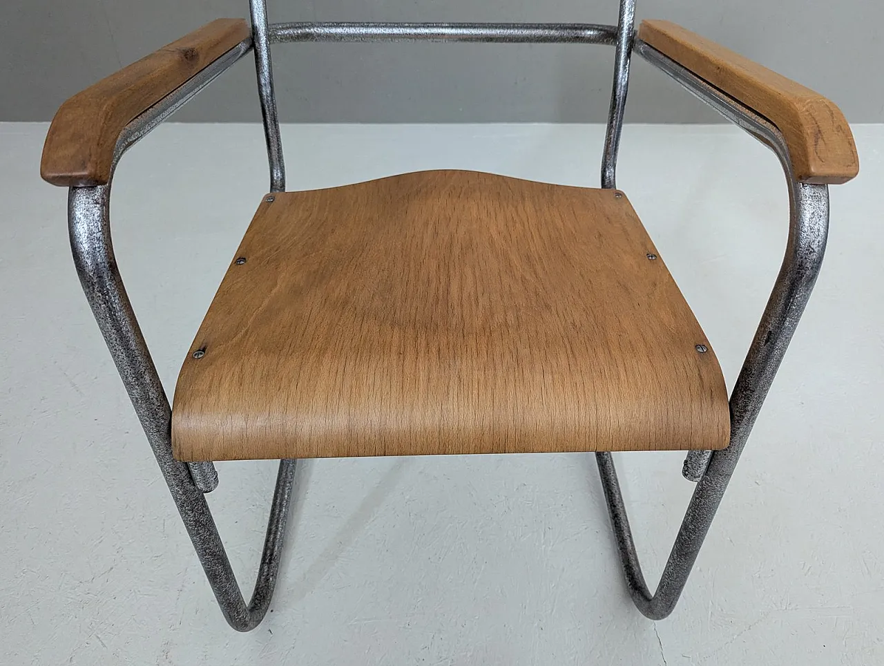Pair of B 34 armchairs by Marcel Breuer for Samal & Co., 1930s 9
