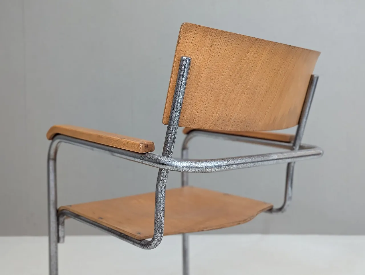 Pair of B 34 armchairs by Marcel Breuer for Samal & Co., 1930s 11