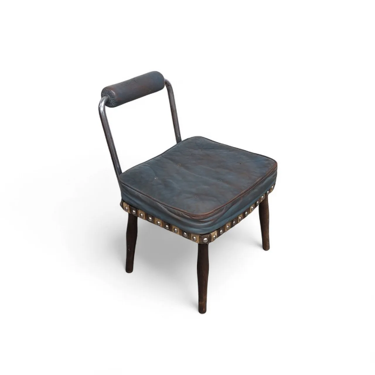 Modernist tubular steel Easy chair, 1940s 3